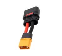Kaeltsyn Câble d'alimentation flexible Xt60H mâle vers QS8 mâle pour batterie et véhicule électrique pour projets électroniques Câble de charge
