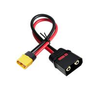 Kaeltsyn Câble d'alimentation flexible Xt60H mâle vers QS8 mâle pour batterie et véhicule électrique pour projets électroniques Câble de charge