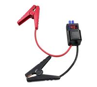 Kaeltsyn Câble de Serrage pour démarreur de Saut 10 AWG avec extrémité, B | Extrémité du connecteur EC5, fils positifs rouges et négatifs noirs, matériel de connexion pour démarrer une