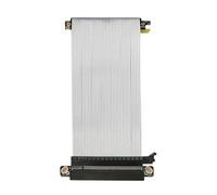 Kaeltsyn Câble d'extension PCIE5.0 X16 pour carte graphique ITX Case PCIE5.0 X16 Double Reverse GPU Extension Cord Bidirectionnel Reverse Graphics Card Cable