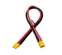Kaeltsyn Câble d'extension XT30 de 30/100 cm en silicone 14 AWG pour modèles réduits d'avions, voitures, bateaux