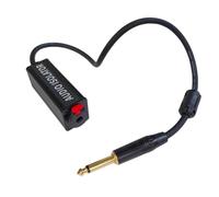 Kaeltsyn Câble isolateur de bourdonnement mono en ligne, connecteur de 6,35 mm avec câble de 30 cm pour réduction de boucle de terre en studio, en direct et en réunion