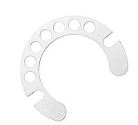 Kaeltsyn Cales de casque de cyclisme 1 mm, 2 mm, 3 mm, 4 mm, 5 mm - Entretoises en métal pour la manipulation de vélo, universel, rondelle