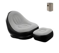 Kaeltsyn Canapé de réception rembourré d'air paisible, plan ergonomique, excellent pour le dos lors de randonnées, excursions, périodes de plage, repos à la maison, canapé de jardin compact et rapide