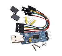 Kaeltsyn Carte Adaptateur USB UART FT232RL avec Utilisation directe du | Broches marquées, réglage du capuchon du sélecteur, téléchargement du programme, lecture de la console