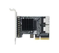 Kaeltsyn Carte de stockage multi-disques avec 2 interfaces SFF-8087, extension 8 baies 6 Gbit/s pour la planification de la mise à niveau du NAS