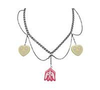 Kaeltsyn Collier de perles artisanal mettant en valeur les héritages kazakhs et l ’ esthétique bohème moderne, accessoire culturel unique