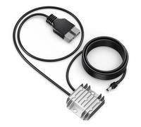 Kaeltsyn Connecteurs adaptateur d'alimentation de voiture haute efficacité DC 10 V 24 V vers 30 V pour appareils 1 m/3 m/5 m de cordon