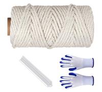 Kaeltsyn Corde en Sisal, Mesure 1/4, Excellente pour créer des Meubles de Chat résistants Rayures, Corde Artisanale Polyvalente pour Animaux de Compagnie