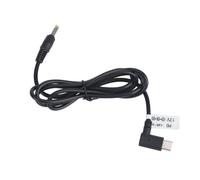 Kaeltsyn Cordon d ' Alimentation USB C 12 V de Remplacement | Embout de prise droit 4X1, 7 Mm, connecteur en forme de L, sortie positive centrale, câble de 1M pour panneaux