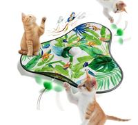 Kaeltsyn Couverture de Chasse d ' intérieur pour Chats, Jouet Rechargeable par USB, contrôle, durabilité, Tissu Oxford, sans Danger pour Le Jeu de Cache-Cache, Jouet pour Chats d ' intérieur