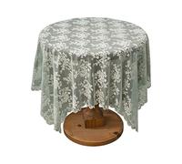 Kaeltsyn Couverture de Table élégante en Dentelle, Green 135X100