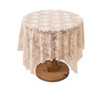 Kaeltsyn Couverture de Table élégante en Dentelle, Rice Color 135X100