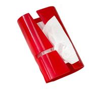 Kaeltsyn Distributeur de papier de soie moderne argenté avec forme incurvée unique pour décoration d'intérieur, parfait pour le salon, la chambre à coucher, le bureau, les organiseurs de bureau