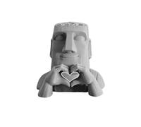 Kaeltsyn Durabilité 3D Imprimée Résines Eau Plante Panier Pierre Creative Pierre Sculpture Jardinière pour Santé Racine Hydroponique Panier Fixe