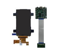 Kaeltsyn Écran d'affichage AMOLED de 4,74 pouces avec résolution 720 x 1280 - Carte pilote intégrée pour consoles de jeu Mods Panneau d'affichage intégré