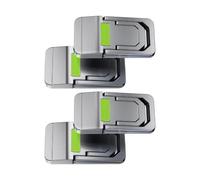 Kaeltsyn Élévateur profilé pour ordinateur portable pour bureau à domicile, support adhésif pliable avec pièce et construction en silicone ABS pour étude, support pour ordinateur portable, bureau