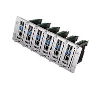 Kaeltsyn en Rack d ' accès pour Clusters d ' Ordinateurs à Carte | Cadre en aluminium 2U de 10 pouces, alignement organisé des composants et espacement convivial