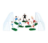 Kaeltsyn Ensemble de décorations de gâteaux à usage multiple sur le thème du football pour anniversaires et célébrations Efficace et sûr à ranger