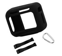 Kaeltsyn Ensemble de housses en silicone pour haut-parleur GO 5, housse de fenêtre ouverte avec 2 sangles enveloppantes pour cadre de vélo ou sac de transport pour usage quotidien, housse de transport