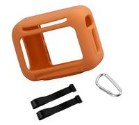 Kaeltsyn Ensemble de housses en silicone pour haut-parleur GO 5, housse de fenêtre ouverte avec 2 sangles enveloppantes pour cadre de vélo ou sac de transport pour usage quotidien, housse de transport