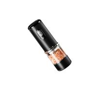 Kaeltsyn Ensemble de moulins à sel et à poivre multifonctionnels avec broyage réglable et moulin à condiments automatique rechargeable pour la cuisine