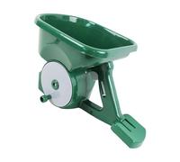Kaeltsyn Épandeurs de jardin à manivelle réglable d'une capacité de 3 L pour une application précise des engrais de sel et d'allée de jardin