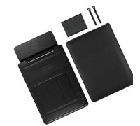 Kaeltsyn Étui de protection en cuir pour ordinateur portable avec support intégré pour charger et réduire la fatigue du cou