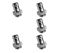 Kaeltsyn Facile à installer : connecteurs à ardillons G1/4 filetés de 7,6 cm pour le refroidissement par eau d'ordinateur avec une large compatibilité et un crochet en métal robuste pour tubes