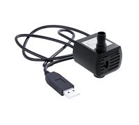 Kaeltsyn Fontaine USB silencieuse sans balais 5 V pour pompe à eau submersion de rechange pour aquarium, réservoir de poissons, fontaine hydroponique USB