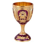 Kaeltsyn Gobelet de dégustation de whiskies Kirsite classique avec des designs robustes Ensemble de boisson à liqueur élégant pour les fêtes et les collections Verres à boisson en métal permanent
