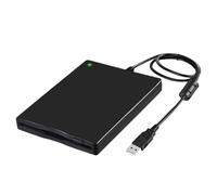 Kaeltsyn Lecteur de disquette USB externe 3,5" pour les amateurs de technologies de l'informatique et des amateurs de vintage