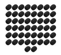 Kaeltsyn Lot de 10/20/50 mousses élastiques souples pour micro, anti-vent, anti-bruit, anti-vent