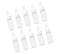 Kaeltsyn Lot de 10 flacons distributeurs de peinture haute transparence pour mélanger les peintures de modèles avec des échelles claires et précises