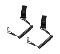 Kaeltsyn Lot de 2 cordons élastiques anti-perte spirales pour câble à ressort sécurisé