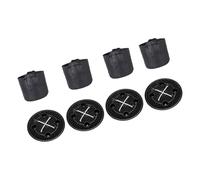 Kaeltsyn Lot de 4 bases de conteneur en tissu hydratant avec règles d'arrosage pour l'irrigation automatique et le développement renforcé des plantes dans des sacs de culture de 5 gallons avec plateau