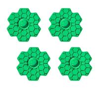 Kaeltsyn Lot de 4 distributeurs d'eau multifonction Honeyfarm - Imprimé 3D - Fontaine à boire pour jardin et ruisseau