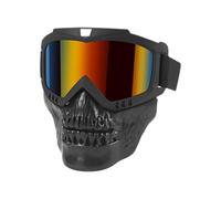 Kaeltsyn Lunettes de route avec couverture complète du | Conception détachable et cadre en TPU ventilé avec lentille pour une conduite intégrale en en plein air