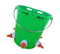 Kaeltsyn Mangeoires à lait multifonctionnelles de 8 L pour animaux de compagnie, agneau, chiots, construction incassable, seau, mangeoire à suspendre