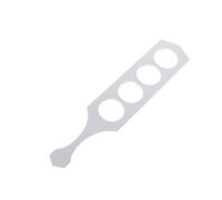 Kaeltsyn Matrice de défonceuse en acrylique professionnelle adaptée pour le vin et les plateaux de service en verre Facile à entretenir Planche à découper en acrylique