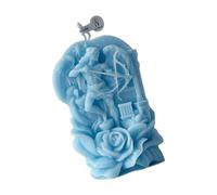 Kaeltsyn Mélange de cires de soja parfumées avec motif en relief à la rose - Forme angélique romantique pour soulager le stress et décorer la chambre - Aromathérapies - Soja