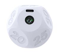 Kaeltsyn Minuterie multifonction à 12 côtés - Compte à rebours silencieux - Cuisson robuste pour une gestion efficace du temps - Opérations silencieuses - Méditer