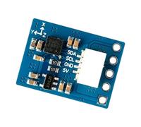 Kaeltsyn Module de Boussole géomagnétique I2C pour directionnel, QMC5883L | Communication I2C et entrée d ' alimentation 5 V, intégration de navigation série M100, limites de température