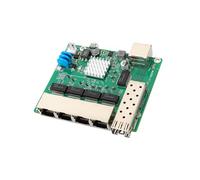 Kaeltsyn Module de commutateurs Gigabit Ethernet à 6 ports avec port RJ45 et SFP pour commutateurs à faible consommation d'énergie