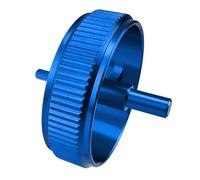 Kaeltsyn Molette de défilement de Souris en métal texturé avec, Blue | Compatible avec les souris INPHIC IN09 IN09PRO, texture métallique finement striée, format de remplacement à
