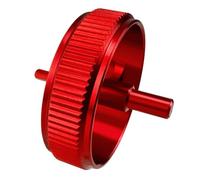 Kaeltsyn Molette de défilement de Souris en métal texturé avec, Red | Compatible avec les souris INPHIC IN09 IN09PRO, texture métallique finement striée, format de remplacement à