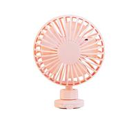 Kaeltsyn Montre de refroidissement Rechargeable USB, ventilateur d ' intérieur et d ' extérieur, ventilateur de sport portable à 3 vitesses, bureau avec Clip pour Table à plateau