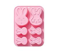 Kaeltsyn Moule en silicone en forme de mignon moule à chocolat pour décoration de gâteau fondant pour faire des bonbons glacés faciles à utiliser pour les desserts en silicone