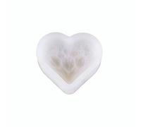 Kaeltsyn Moules flexibles en silicone en forme de cœur, parfaits pour les projets de décoration d'intérieur, pour améliorer l'espace et les fleurs