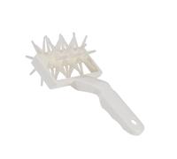 Kaeltsyn Outil de docker de pâte en polypropylène pour une perforation uniforme empêchant les poches d'air dans les cuisines, les boulangeries, les rouleaux à pizza